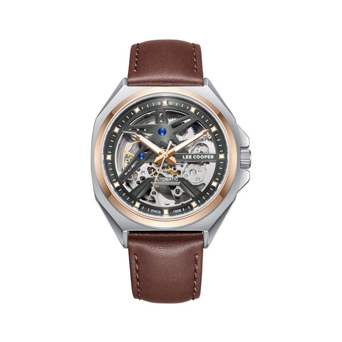 Lee Cooper - LC08103.564 - Polshorloge - Heren - Automatisch - KINGSLEY