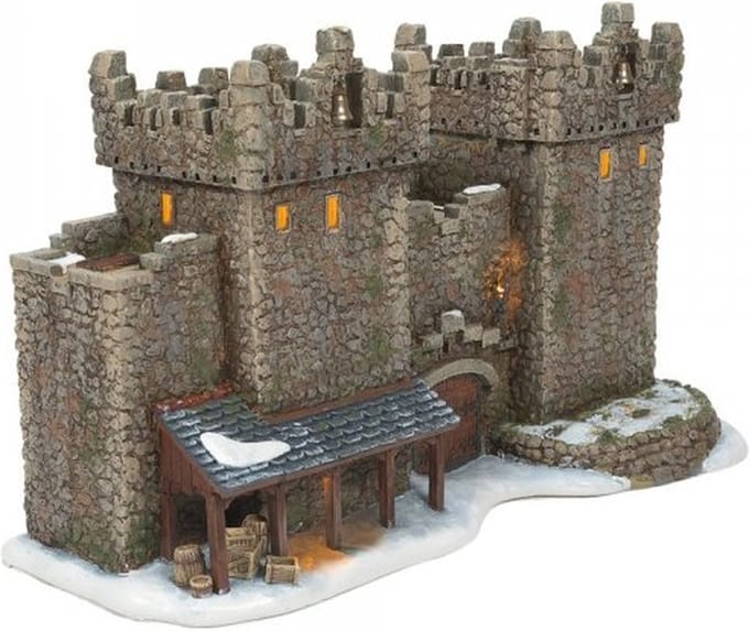 Winterfell Castle - Game of Thrones by Dept 56 -20cm- met verlichting Statue