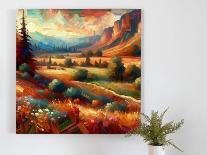 Kunstprint | Wanddecoratie | Dibond | 80 × 80 cm