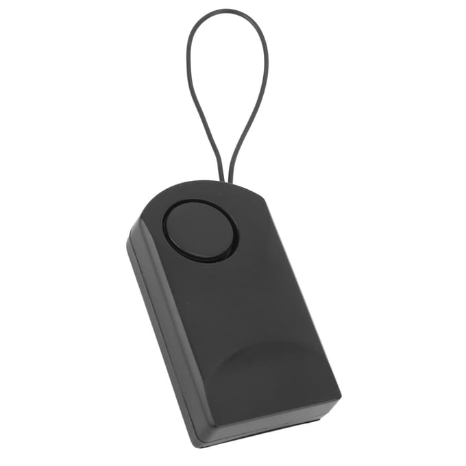 Deuralarmsensor 120db Luid Draadloos Deuralarm Hangende Contactsensor Zwart Alarm gray