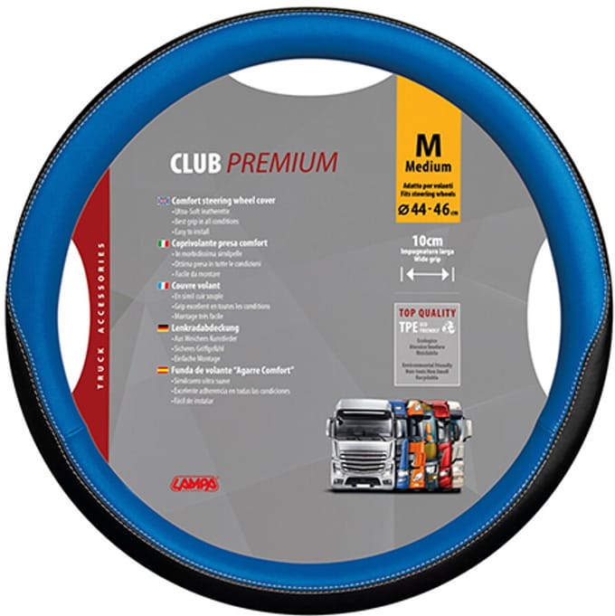 Club , skeentex stuurhoes - M - 44/46 cm - Blauw