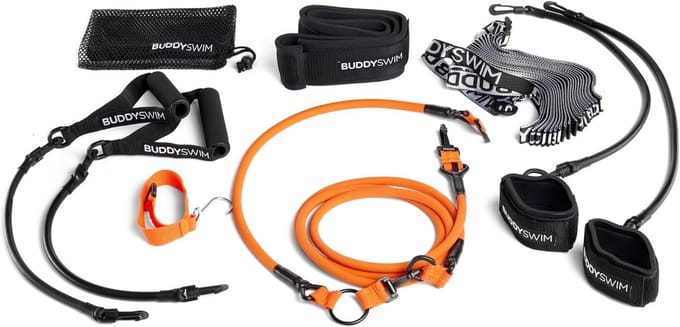 Verstelbare Zwem Weerstandsband Trainingsgordel voor Zwembad Training
