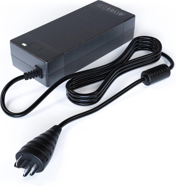 GO SOLID! ® lader geschikt voor Bosch Active Performance fietsaccu - Elektrische fiets oplader 2A - 42 Volt