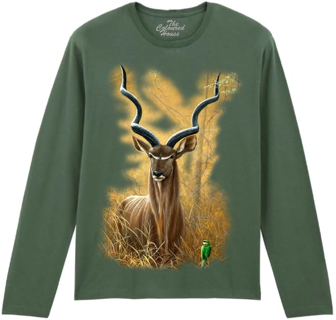 Kudu The Coloured House Longsleeve T-shirt S