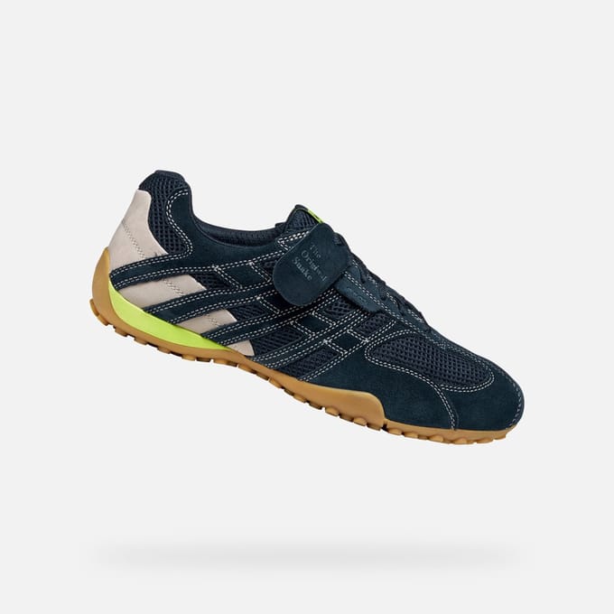 GEOX SNAKE ORIGINAL HEREN Sneakers - MARINEBLAUW