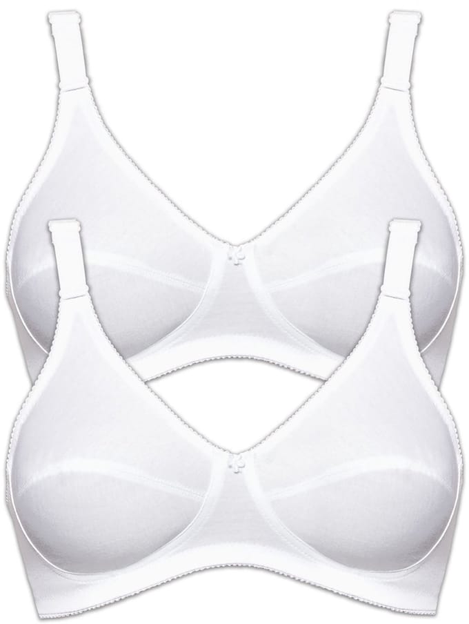 2-pack BH zonder beugel Cotton