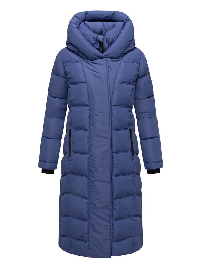Navahoo dames gewatteerde mantel Engelsfeder XIV – warm, stijlvol & praktisch