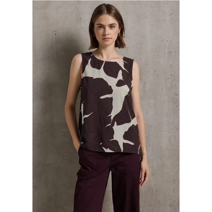 Blousetop met lintdetails