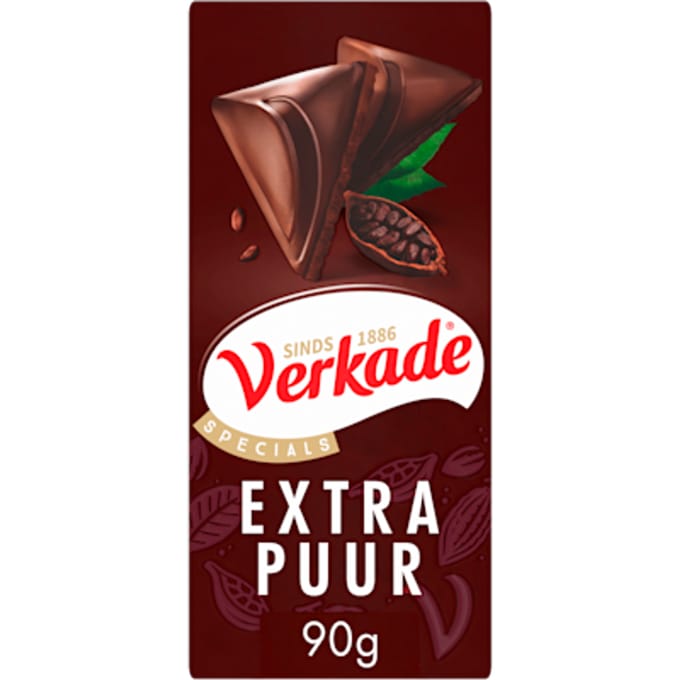 Extra puur chocoladereep