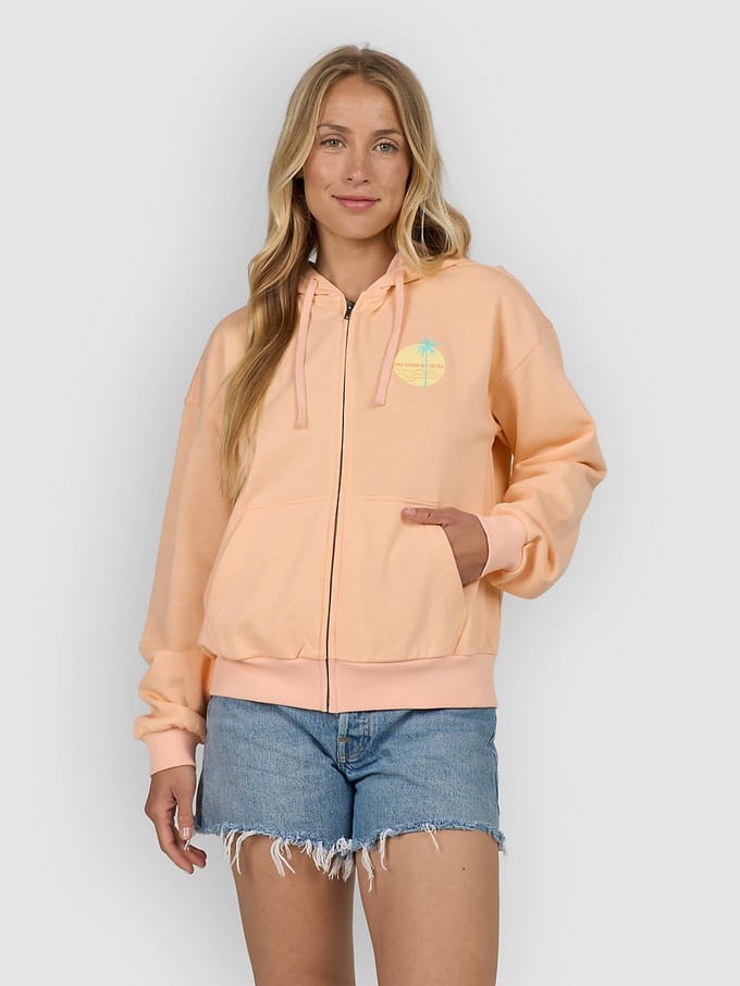 Salty Crew Simplicity Zip Hoodie oranje