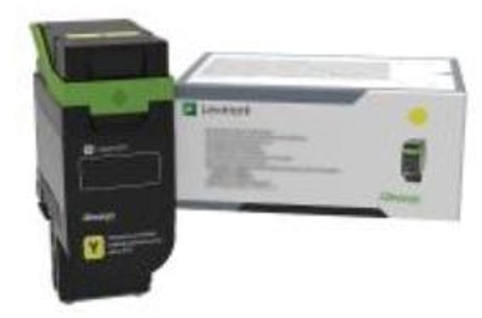 Lexmark 75M0X40 tonercartridge 1 stuk(s) Origineel Geel