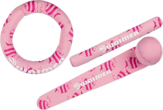Waimea Duikset - 3 Stuks - Roze/Fuchsia