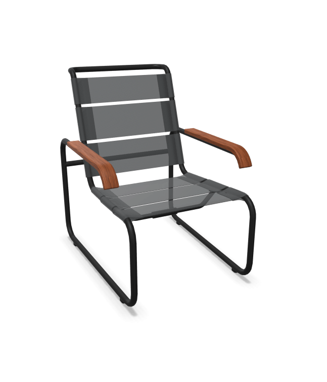 Thonet - S 35 N All Seasons - diepzwart - zwart