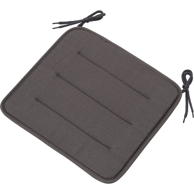 Muuto Lineair Steel barkruk zitkussen - donkergrijs