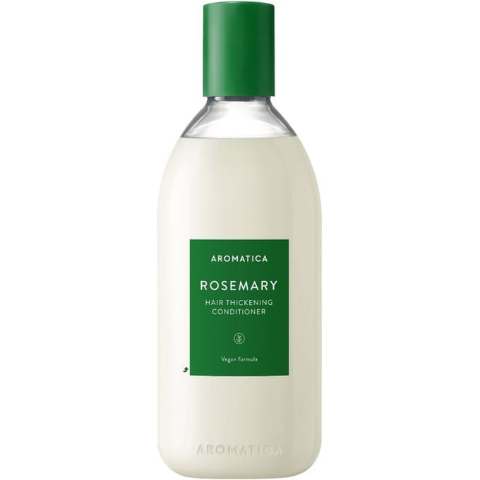 Aromatica, Rosemary Hair Strengthening Conditioner, 400 ml (13.5 fl oz) white