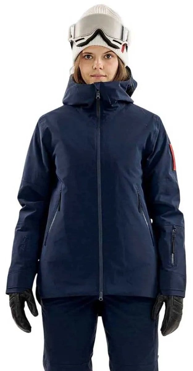 The Mountain Studio 3l Hybrid Shell Jas Blauw L Vrouw