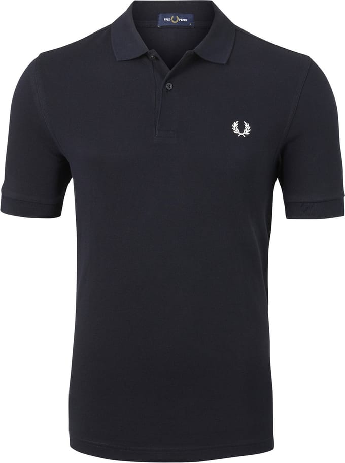 Fred Perry Polo Basic Navy - Maat 3XL - Heren