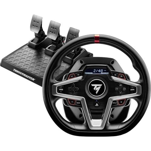 Thrustmaster T248-P - Racestuur en 3 Pedalen - Force Feedback & Magnetische Flippers - Voor PS5/PS4/PC
