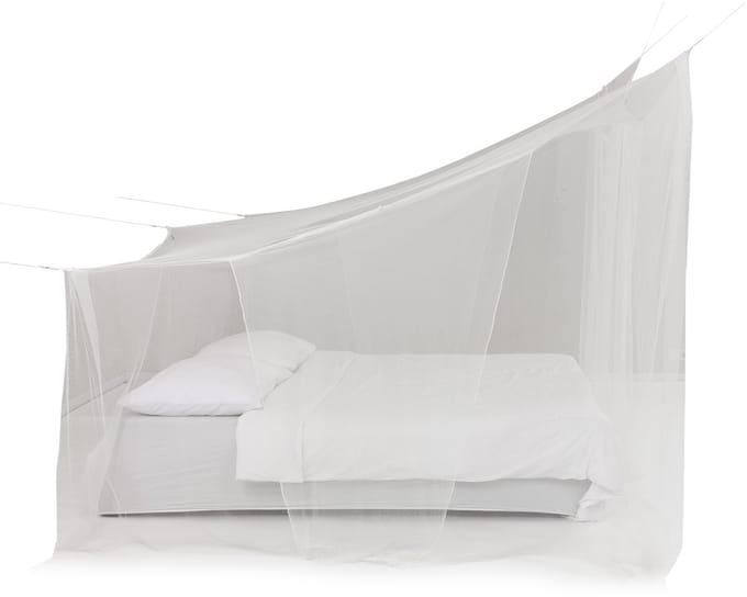 Deconet klamboe Attick XL- wit- L210cmx B240cm x H115cm én H200cm 2 pers