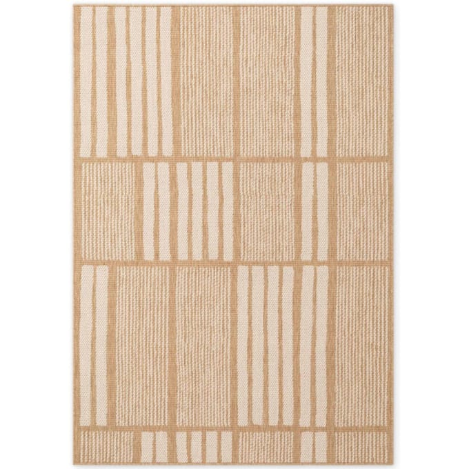 Ted Baker Ted baker haringey buitenkleed jute wit- 200x300 cm