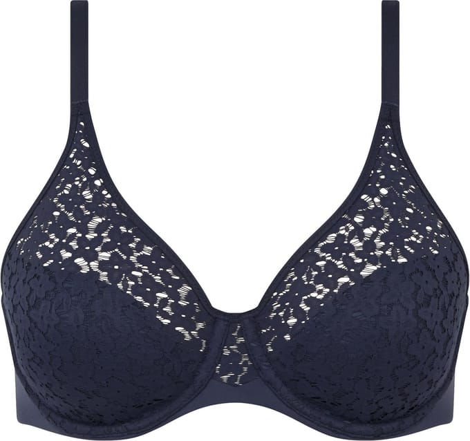 Chantelle Co Bra Underw. Covering Molded Marine Blue Größe: C80 | BHs Outlet | Damen | Blau
