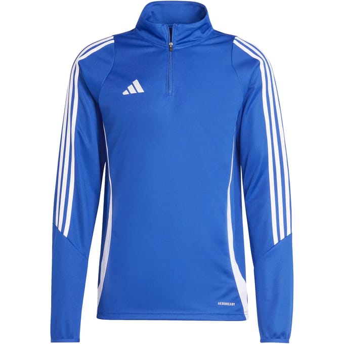 adidas Tiro 24 Trainingstop Heren Blauw-Wit - Maat 2XL