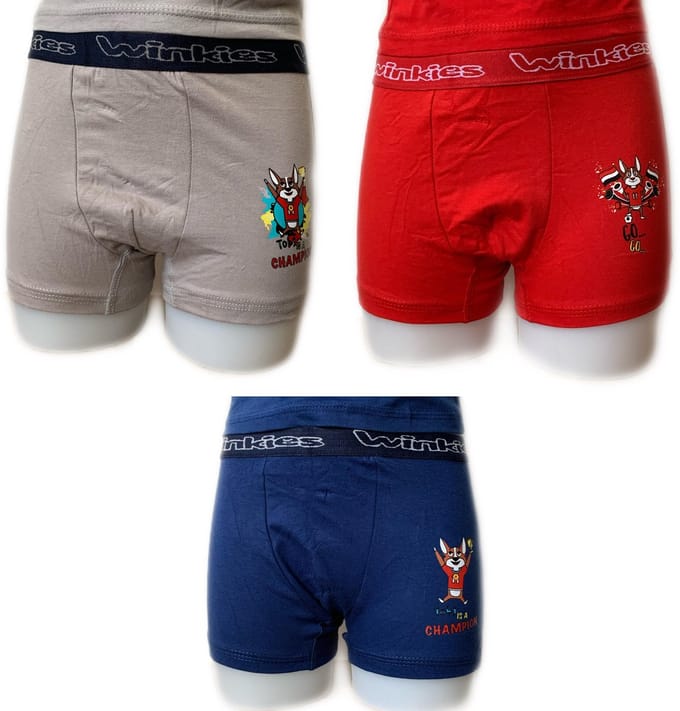 Embrator 3-pack jongens Boxershorts Champion GoGo mix maat 128/134