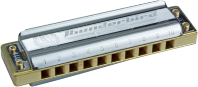 Hohner Marine Band 'Thunderbird' Low A - Diatonische mondharmonica