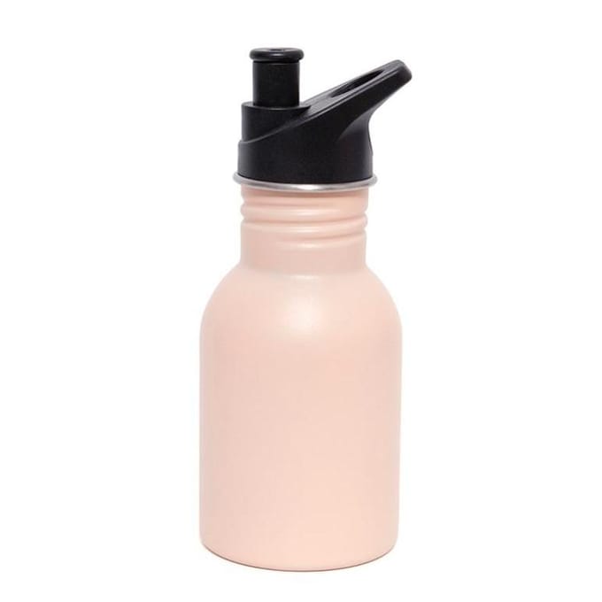 Petit Monkey - Drinkfles RVS Backed - Drinkflessen - Dawn Rose