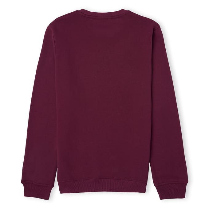 Harry Potter Hogwarts Signature Unisex Sweatshirt - Burgundy - S