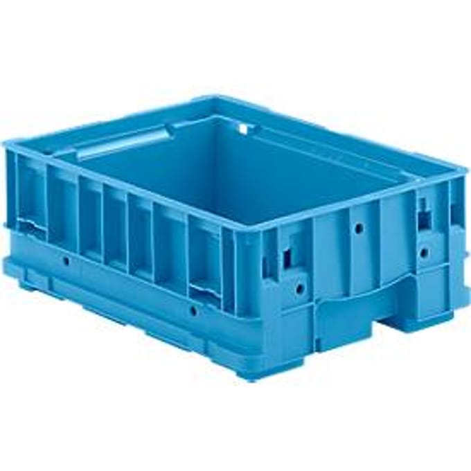 Eurobak C-KLT 4314, polypropeen, B 400 x D 300 mm, tot 50 kg, lichtblauw
