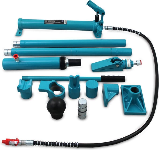 BITUXX - Hydraulische Uitdeukgereedschapset - Carrosseriegereedschap - Max. 10T
