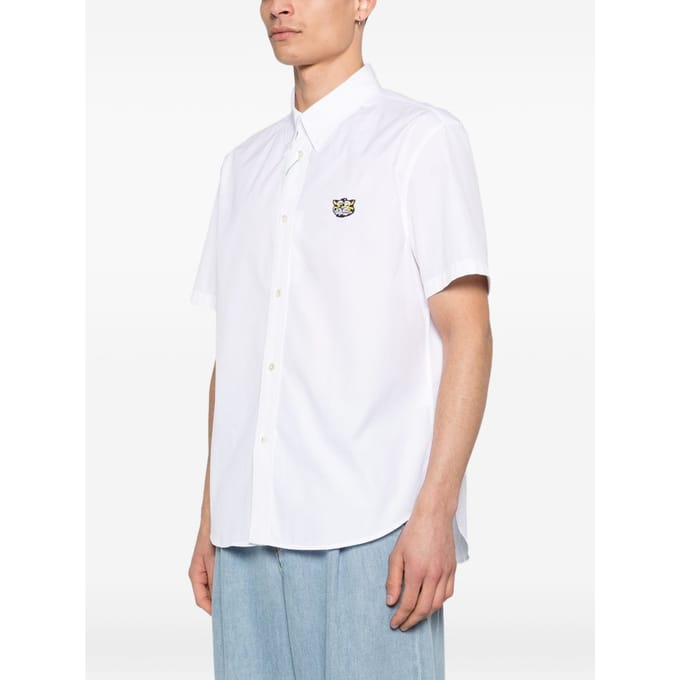 Kenzo shirt tijger kam man wit