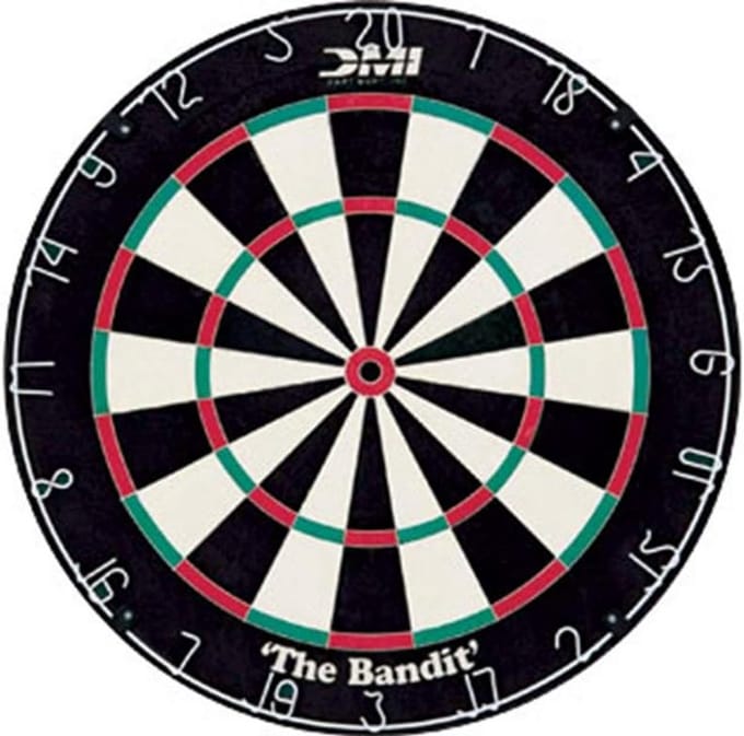Professioneel Dartbord met Fijne Draad voor Hoogste Precisie