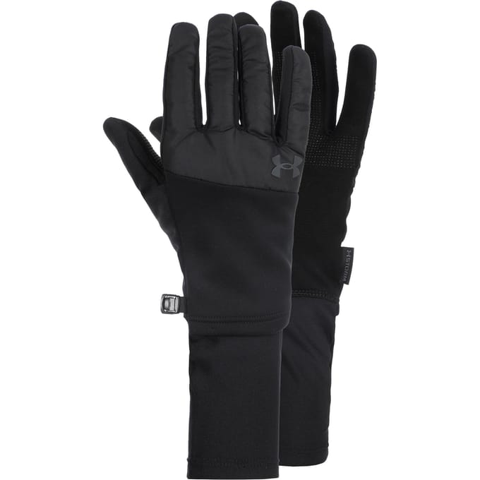 Under Armour Storm Fleece Run Hardloophandschoenen-Zwart,Zwart