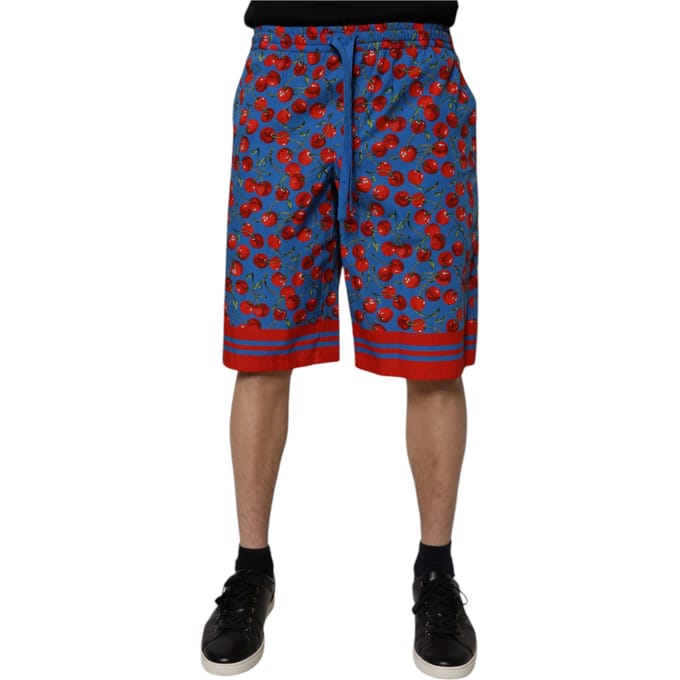 Kersenprint Shorts Casual Zomer