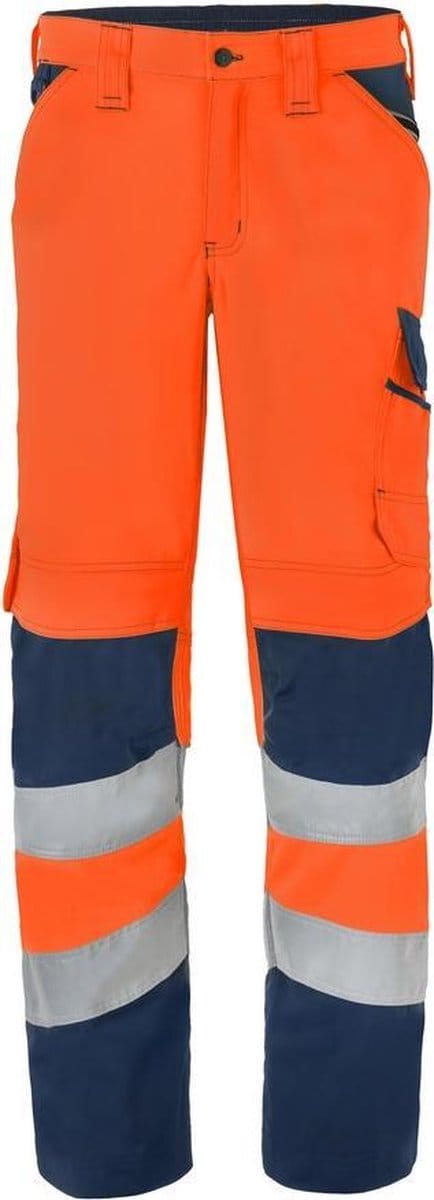 HAVEP Werkbroek High Visibility 80228 - Fluo Oranje/Donker Denim - 56