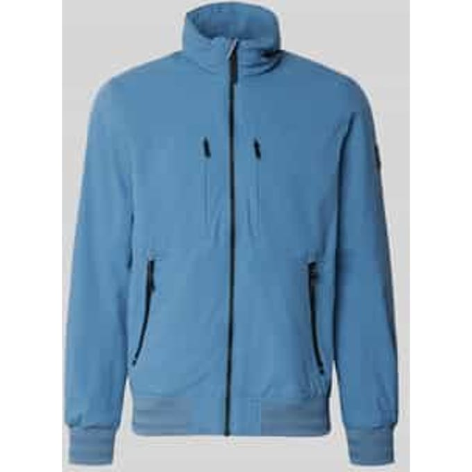 Tom Tailor - Blouson met opbergbare capuchon - Maat XL - marine blue