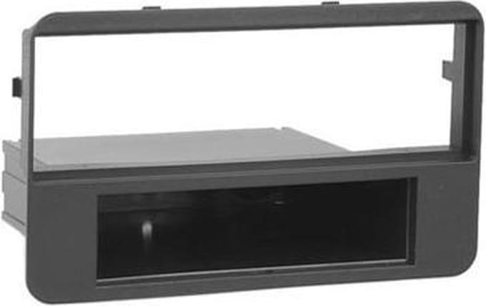 1-DIN inbouwframe  Alfa 159 double DIN 2006 >  zwart