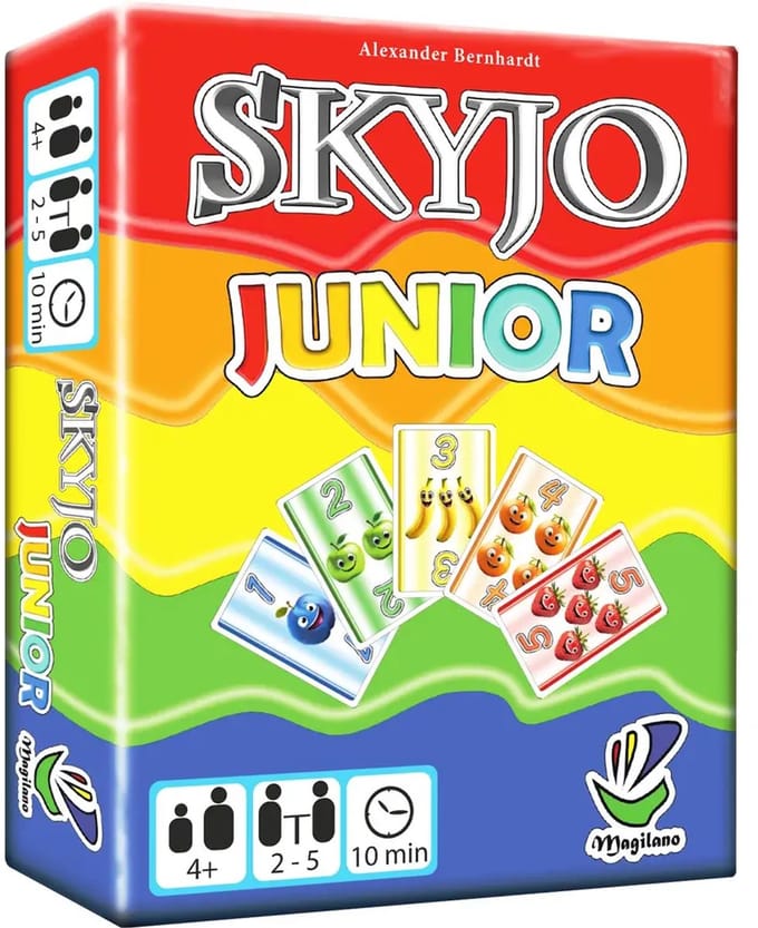 Magilano - Skyjo Junior - Kaartspel - kinderspel - vanaf 4 jaar oud