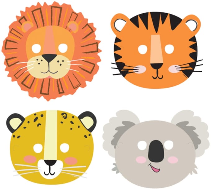 Amscan - Ballonnen 'Get Wild' 27 cm - 6 stuks