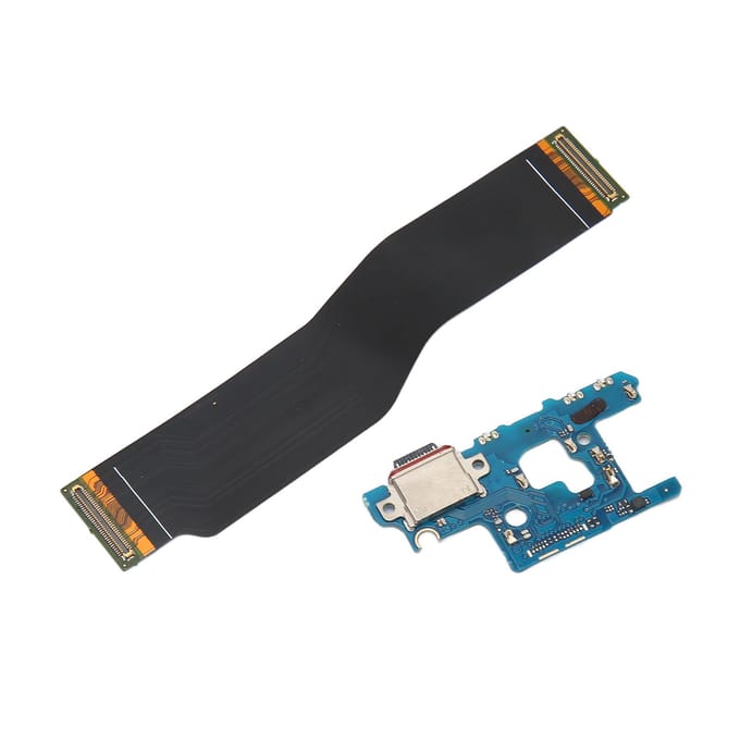 Oplaadstation Board Flexkabel Connector USB Oplaadpoort Flexkabel Vervanging voor Samsung Galaxy black