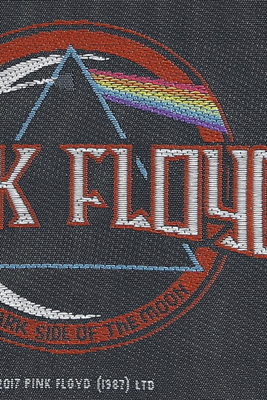 Pink Floyd Patch - Distressed Dark Side Of The Moon - voor Geen - meerkleurig