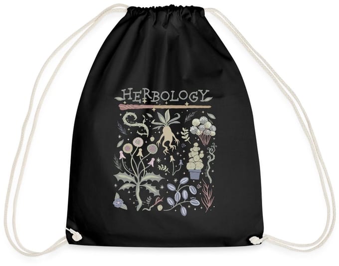 Harry Potter Herbology Botanisch Kruiden Ontwerp Gymtas