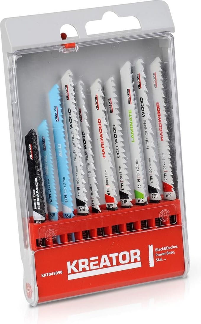 Kreator - Accessories - KRT045090 - Decoupeerzaagblad - 10 st.