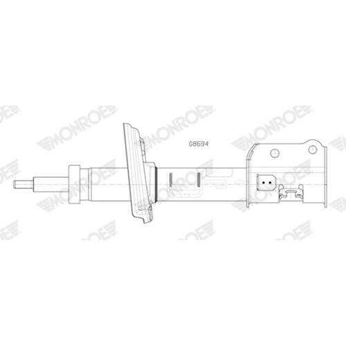 Schokdemper MONROE ORIGINAL (Gas Technology) MONROE G8694