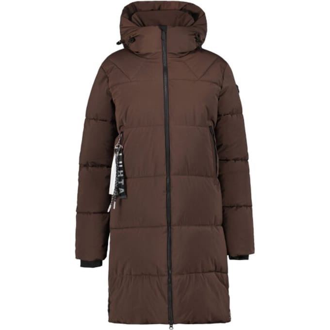 LUHTA EISELE Dames Coat - Donker Bruin - 42
