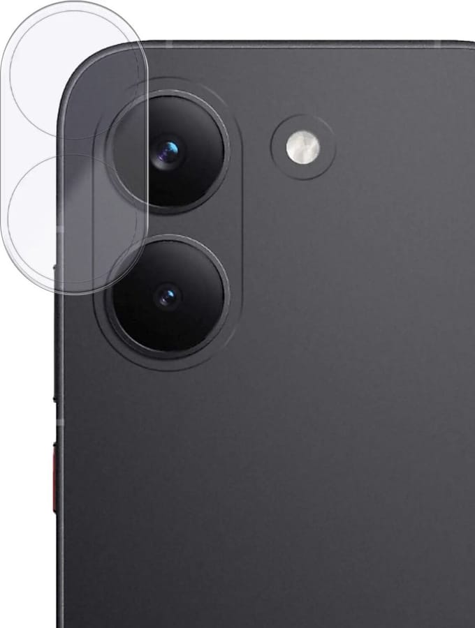 Rosso Camera Protector Geschikt voor Xiaomi Poco X8 Pro - Lens Bescherming - Case Friendly - Ultra Dun Glas - Transparant