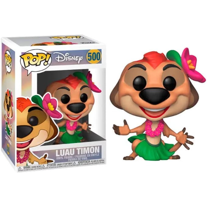 Funko Pop! Lion King N° 500 Luau Timon  - Verzamelfiguur