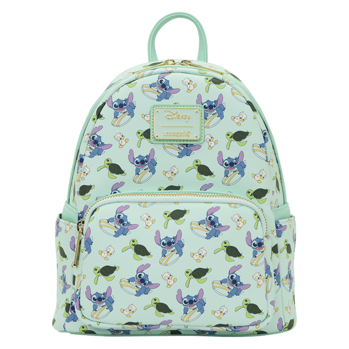 Loungefly - Lilo & Stitch dierenvriendjes mini-rugzak met all-over print
